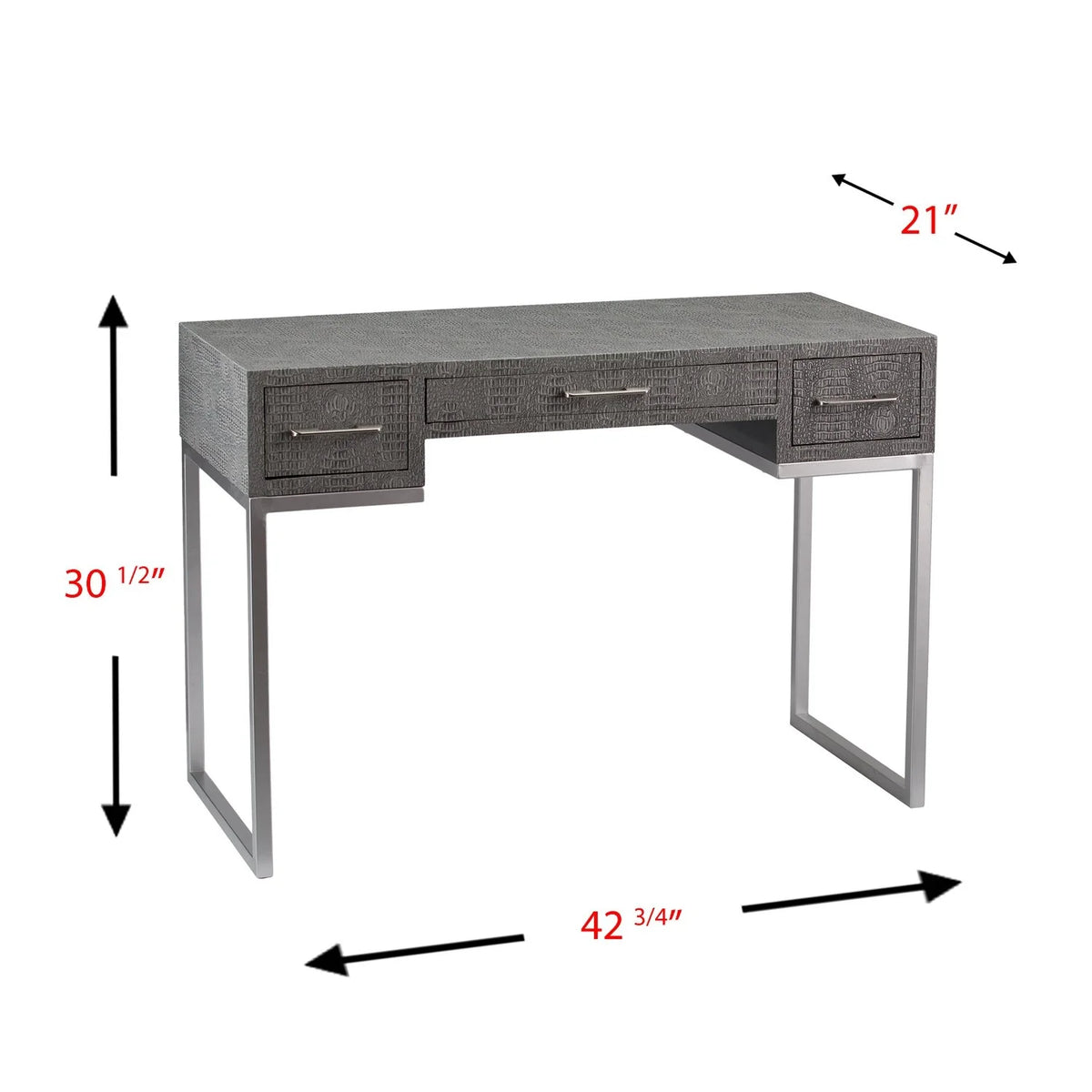 Gray Desk G13425