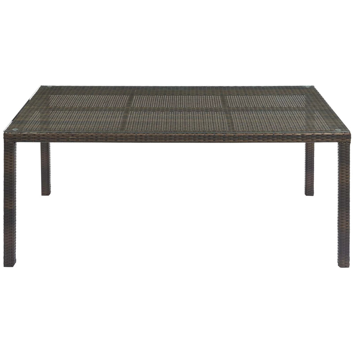 7 Piece Outdoor Patio Wicker Rattan Dining Set H55948