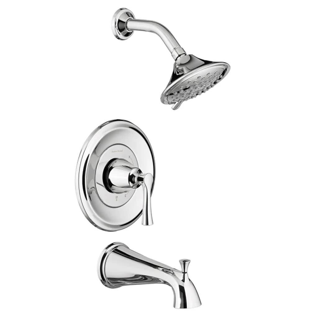 Tub and Shower Trim Package with 2.5 GPM Polished Chrome P8827