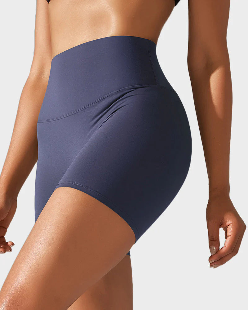 High-Waist Mesh Boyshorts R11418