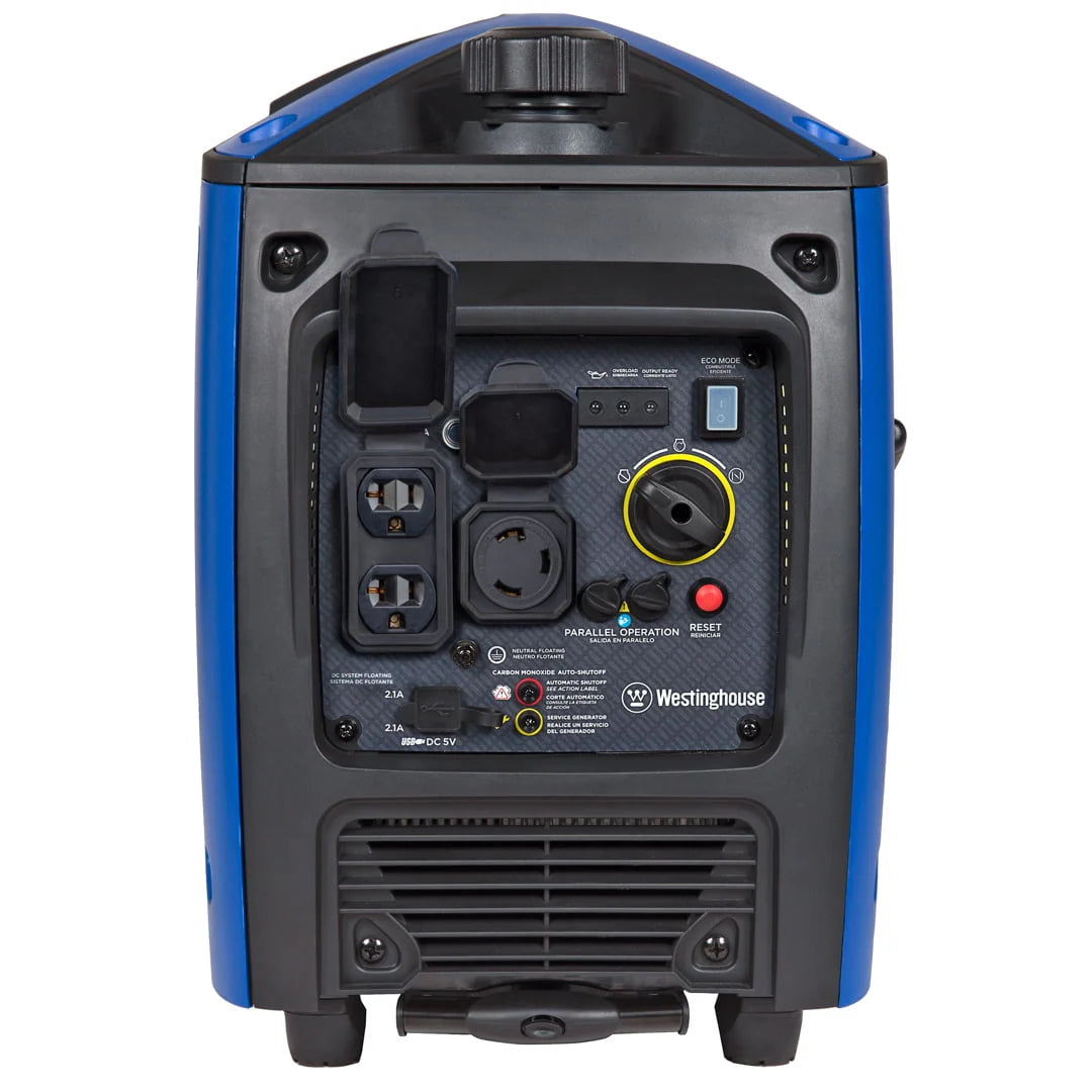 Gas Powered Portable Inverter Generator with CO Sensor E87906
