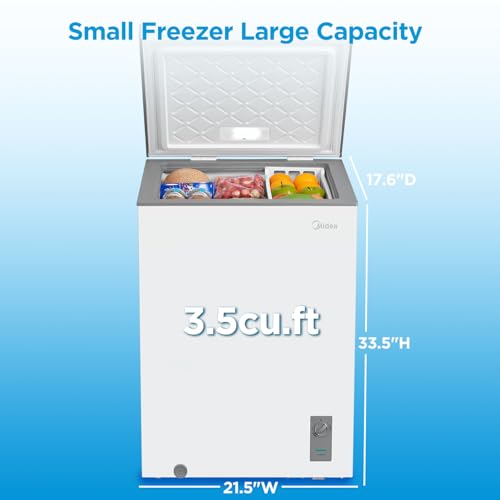 White 7.0 Cu.ft Chest Freezer H627