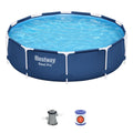 Steel Pro 10' x 30 Above Ground Swimming Pool Set with Filter Pump M441204