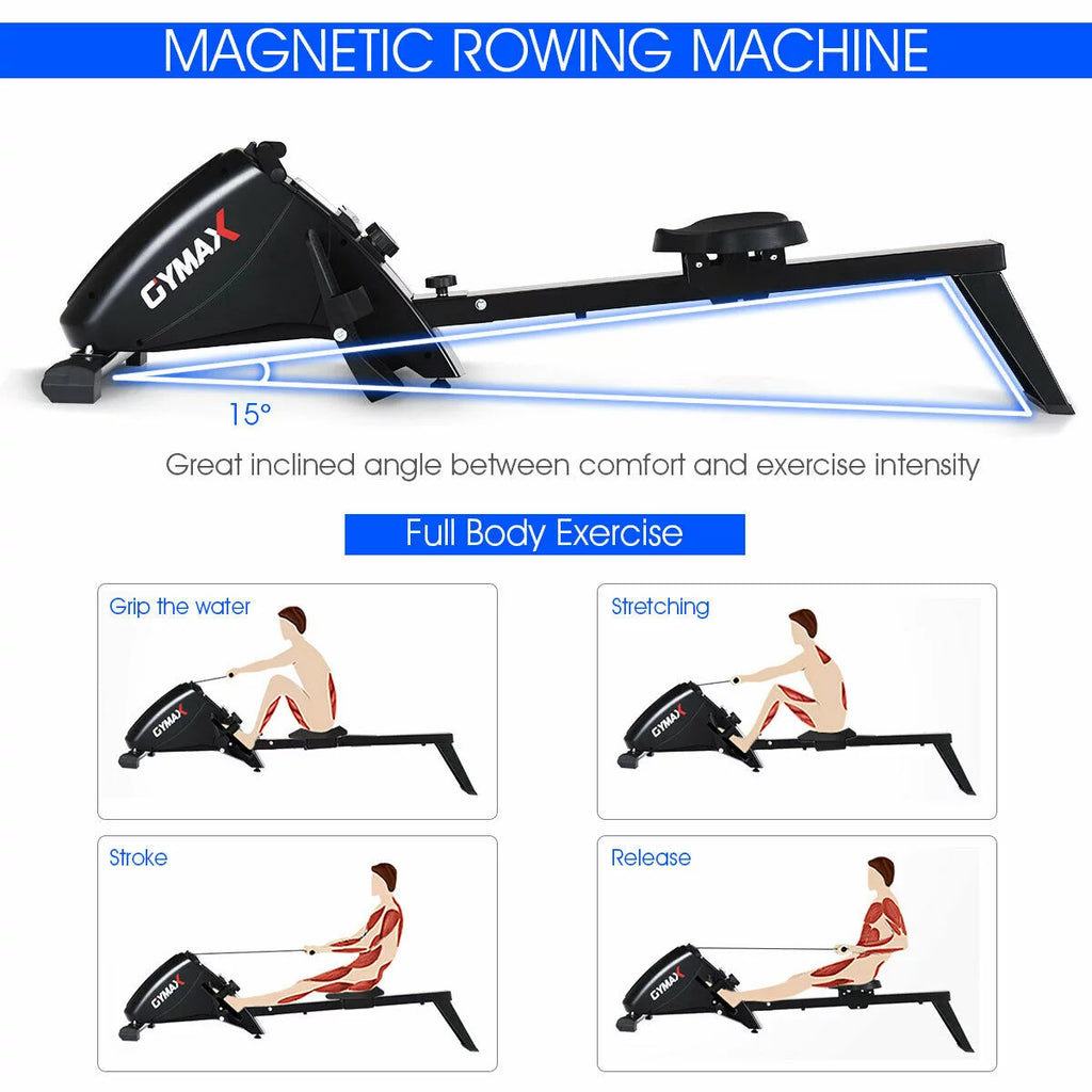 Foldable Magnetic Rowing Machine L91262