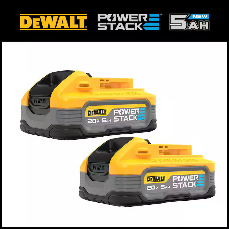 20V Lithium-Ion 5.0Ah Battery Pack 2 Pack E65184