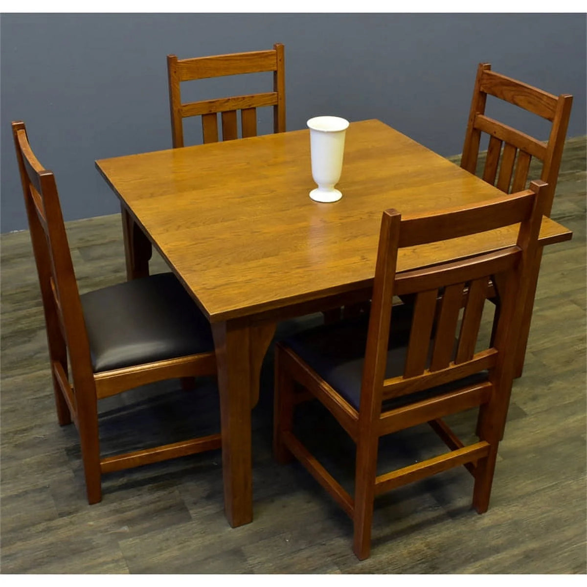 Solid Wood Square Dining Table in Cherry J58957