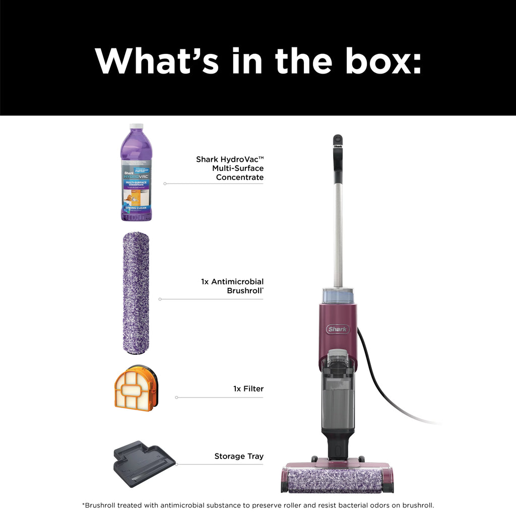 Corded Vacuum Mop Self-Cleaning System Y2049