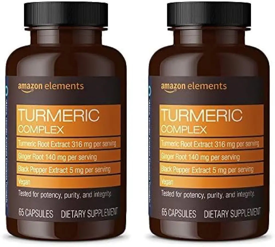 Turmeric Complex 316 mg Curcumin 65 Capsules Pack of 2 M947