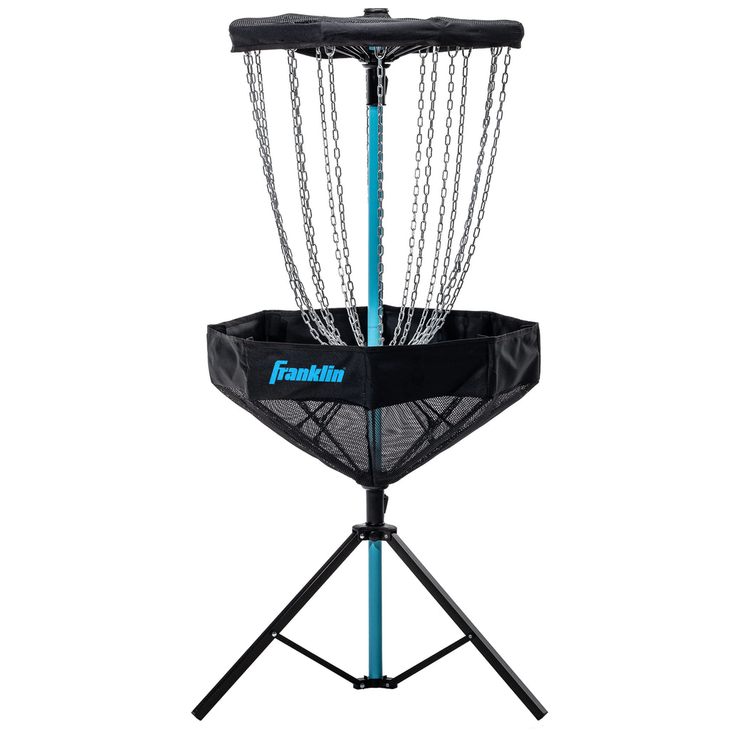 PDGA Approved Portable Disc Golf Target Basket Set with Metal Chains E321198