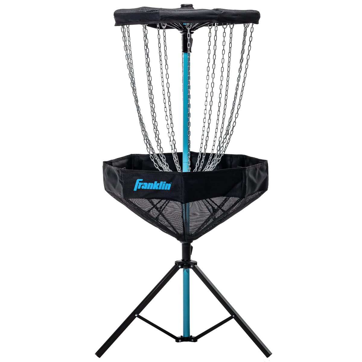PDGA Approved Portable Disc Golf Target Basket Set with Metal Chains E321198
