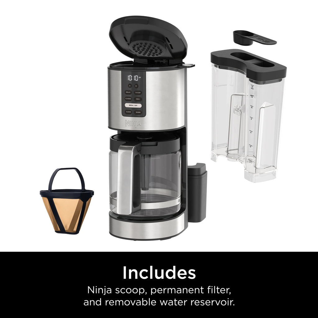 14-Cup Programmable Coffee Maker with Glass Carafe S555