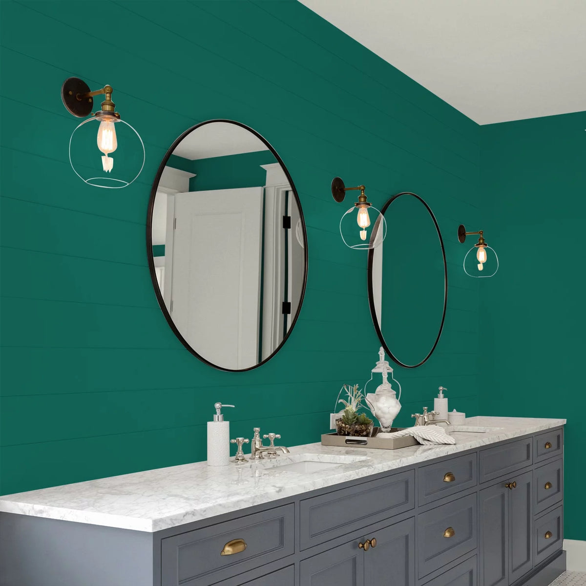 Interior Paint + Primer Eggshell 1 Quart N872997