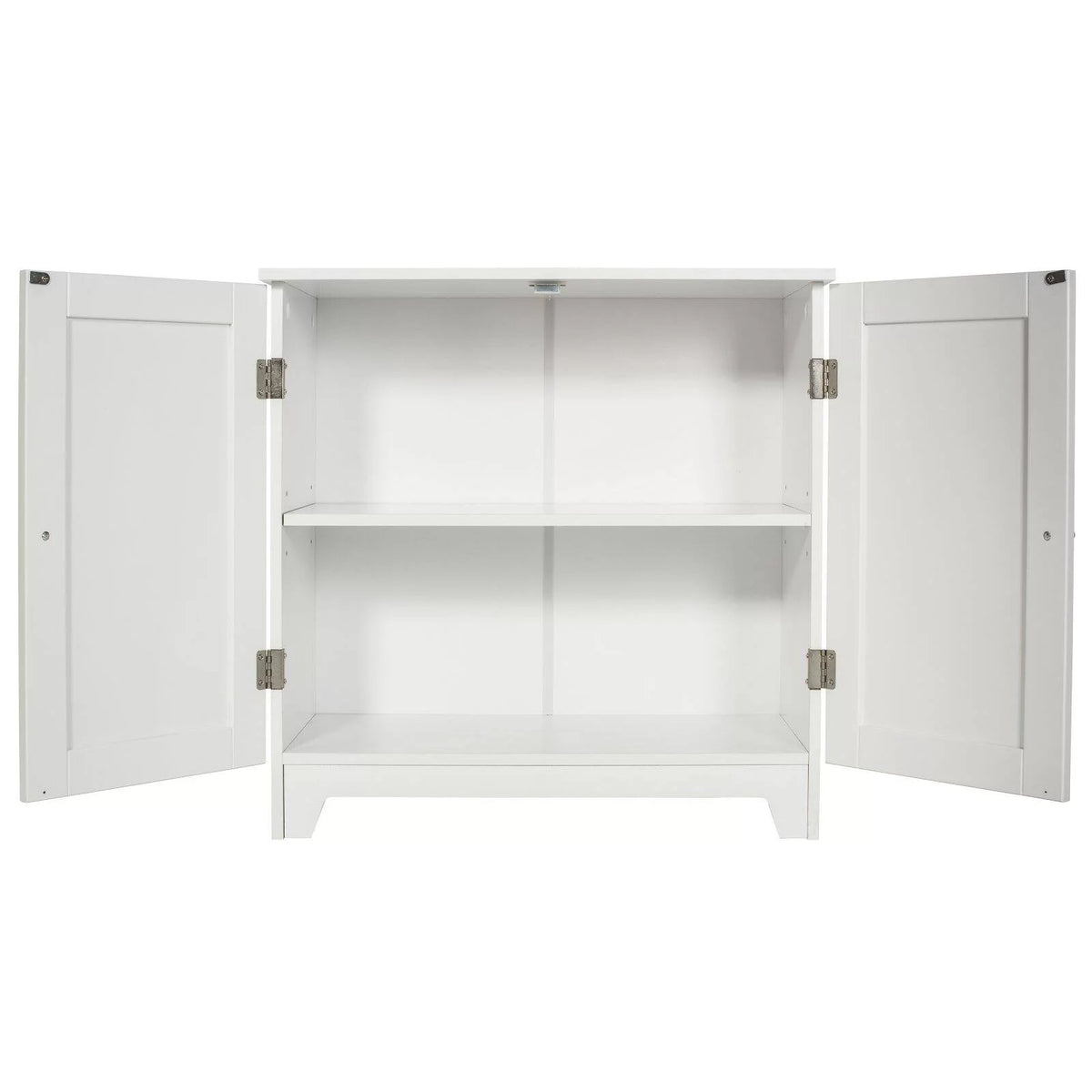 White Double Door Cabinet N323