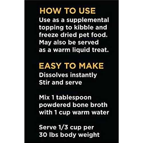 Pet Bone Broth Protein Powder A33354