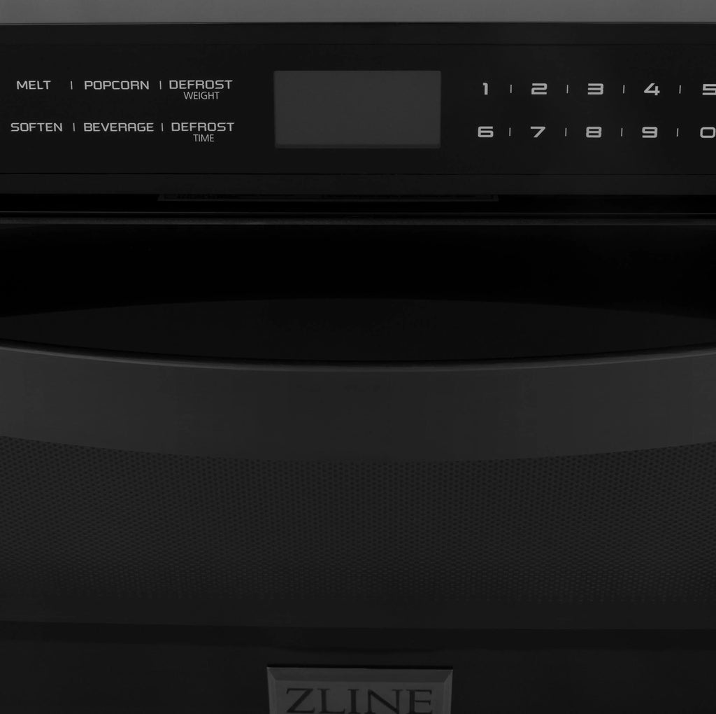 24" 1.2 cu. ft. Black Stainless Steel Microwave Drawer J4407
