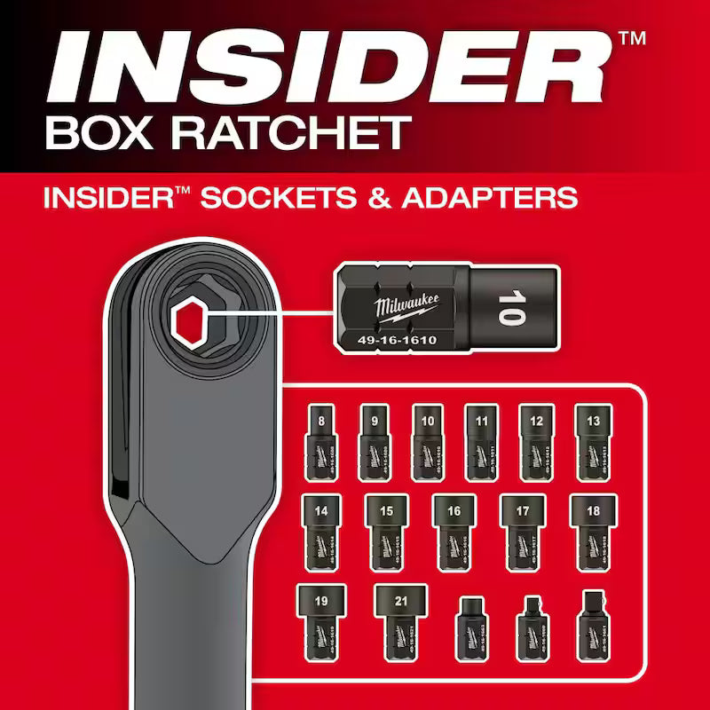 12V Lithium-Ion Brushless Cordless Extended Reach Box Ratchet A4536
