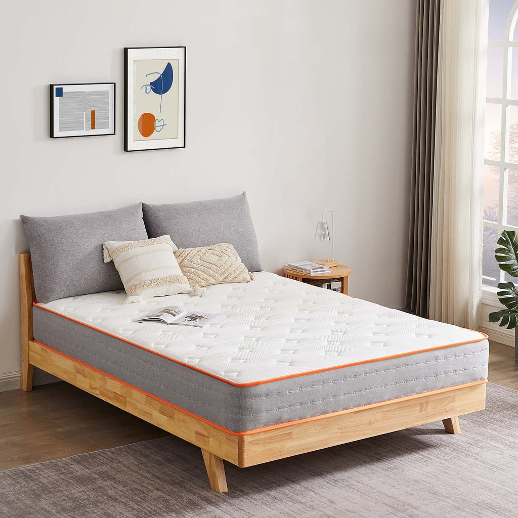 10 Inch Gel Memory Foam Innerspring Hybrid Twin Mattress U675326