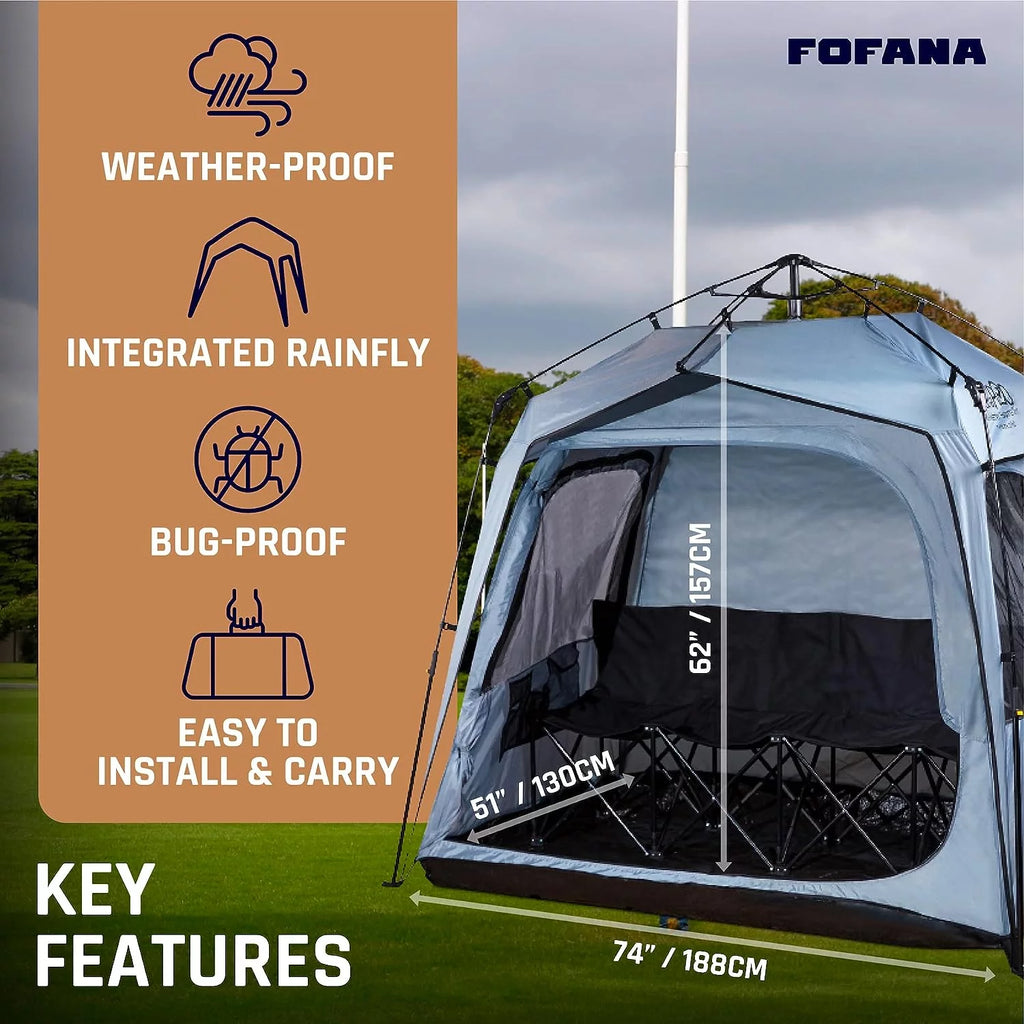 All Weather Sports Tent for up to 4 People F645042