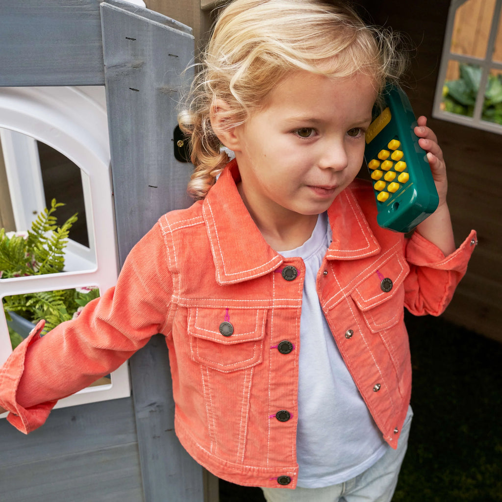 Wooden Outdoor Playhouse with Kitchen T286228