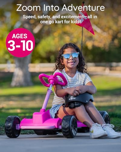 Electric Go Kart for Kids with Lithium Ion Battery W8385