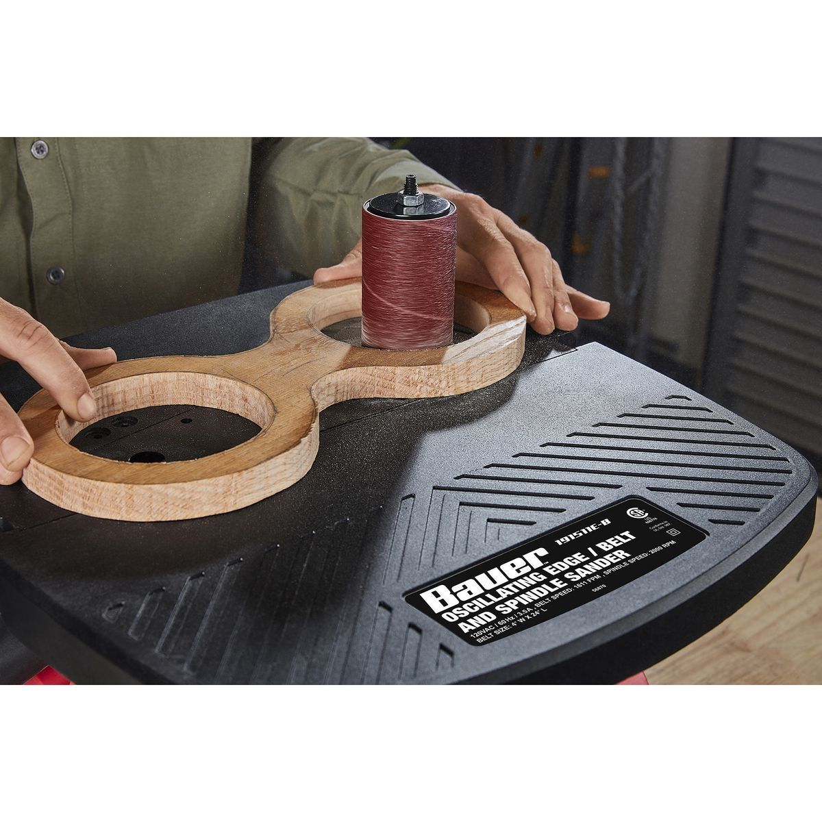 Oscillating Edge Belt and Spindle Sander Z23077