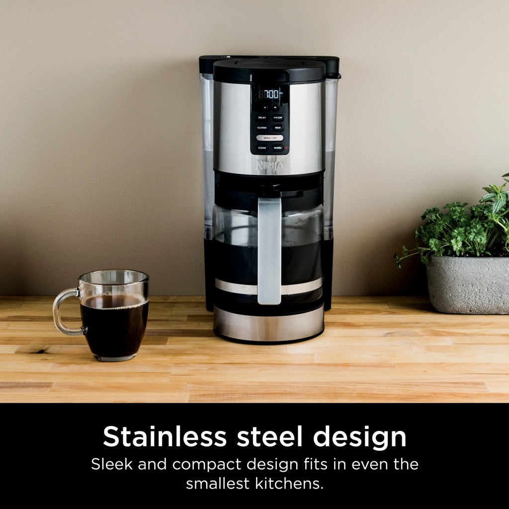 14-Cup Programmable Coffee Maker with Glass Carafe S555