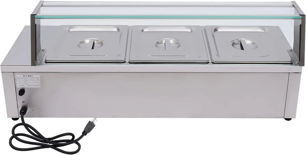 3 Pans 1200W Food Warmer J5311