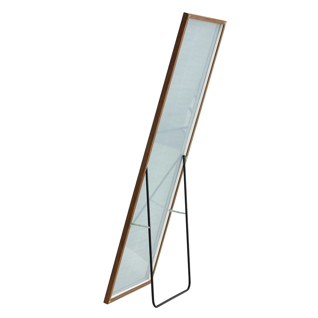 Full-Length Rectangular Wooden Floor Mirror P3069