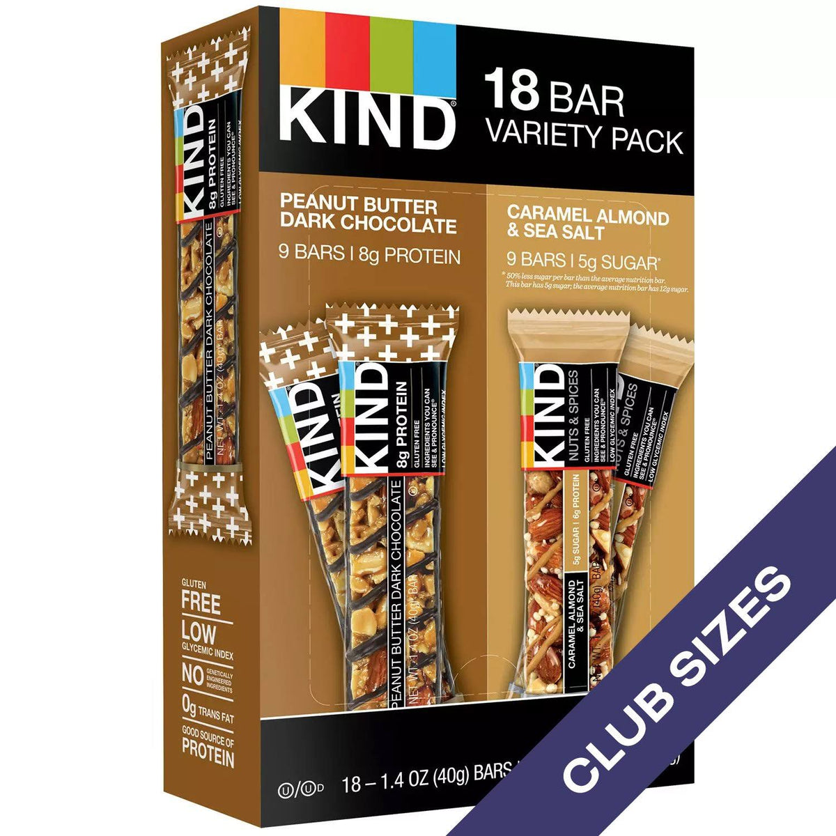 Kind Variety Pack Bars 18 ct A950888