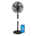 16-inch Smart Pedestal DC Fan with Wi-Fi, Black D48573