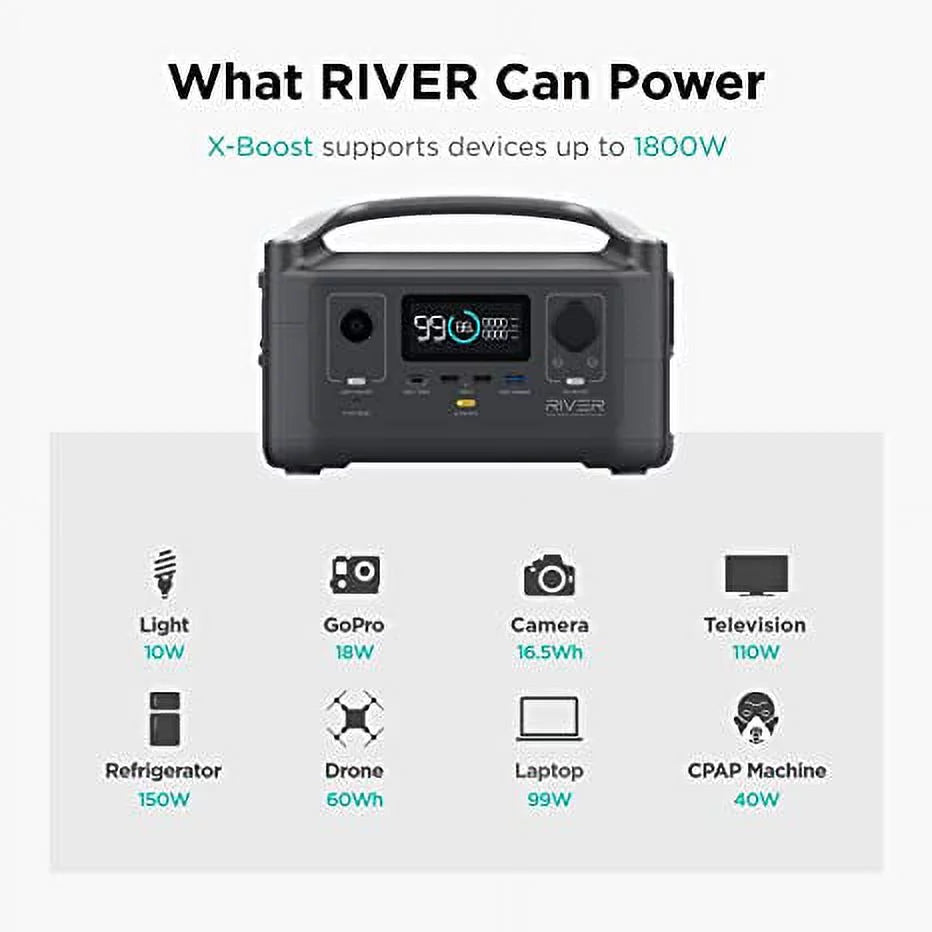 Portable Solar Generator Power Station H578097