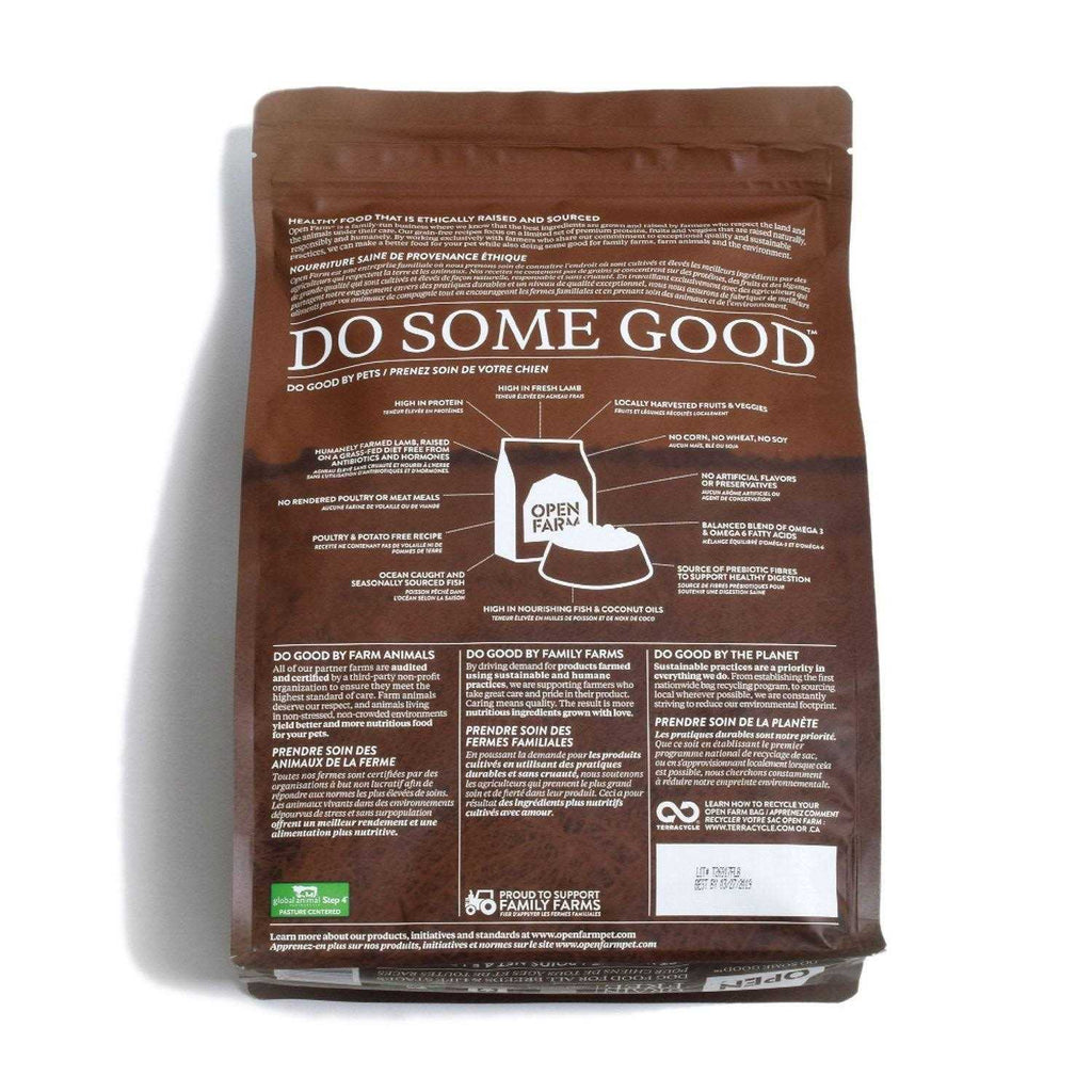 Grain-Free Pasture Raised Lamb Dry Dog Food S928519