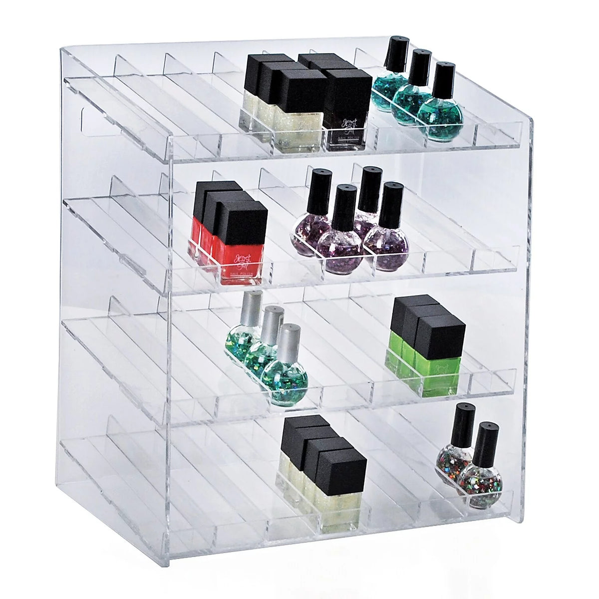 4-tiered 28 Compartment Cosmetic Counter Display R507