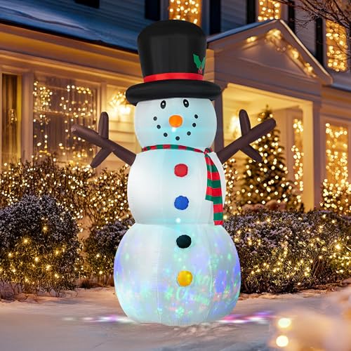 6FT Christmas Inflatable Snowman with Penguin P1723