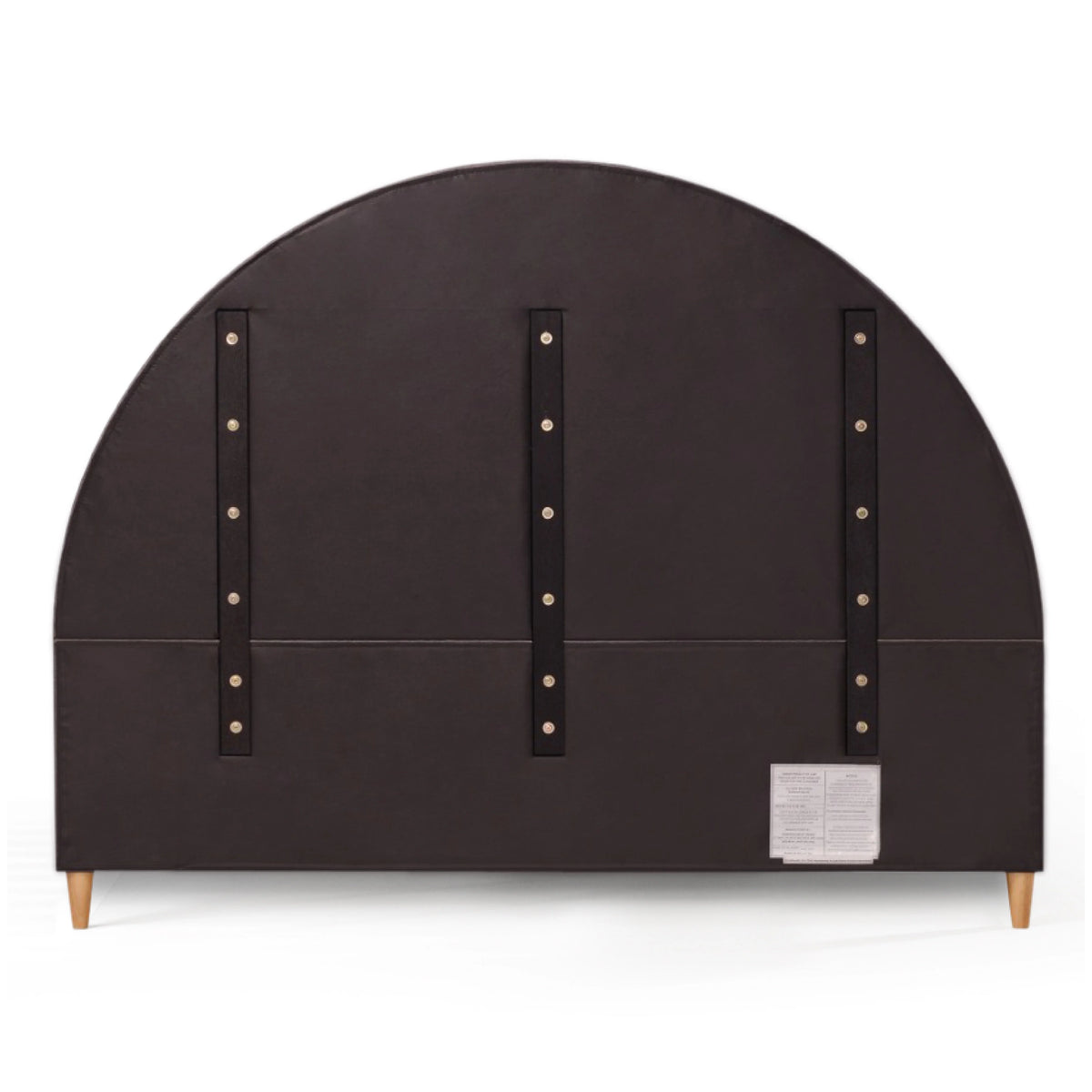 Queen Boucle Arched Headboard Platform Bed O16876
