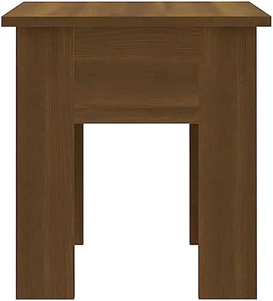 Sonoma Oak Engineered Wood Table 15.7"x15.7"x16.5" F283523