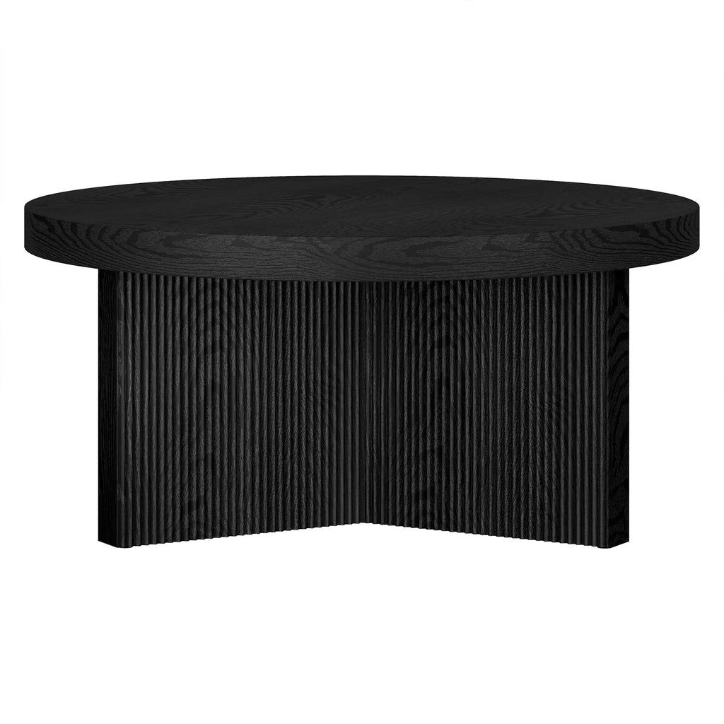 Black Grain Coffee Table D484
