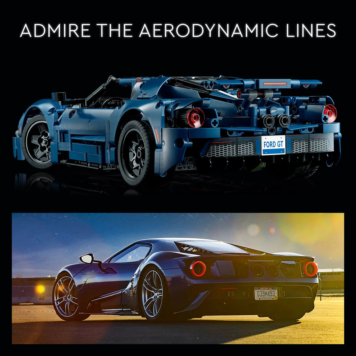 Ford GT 1:12 Scale Car Model Kit S938