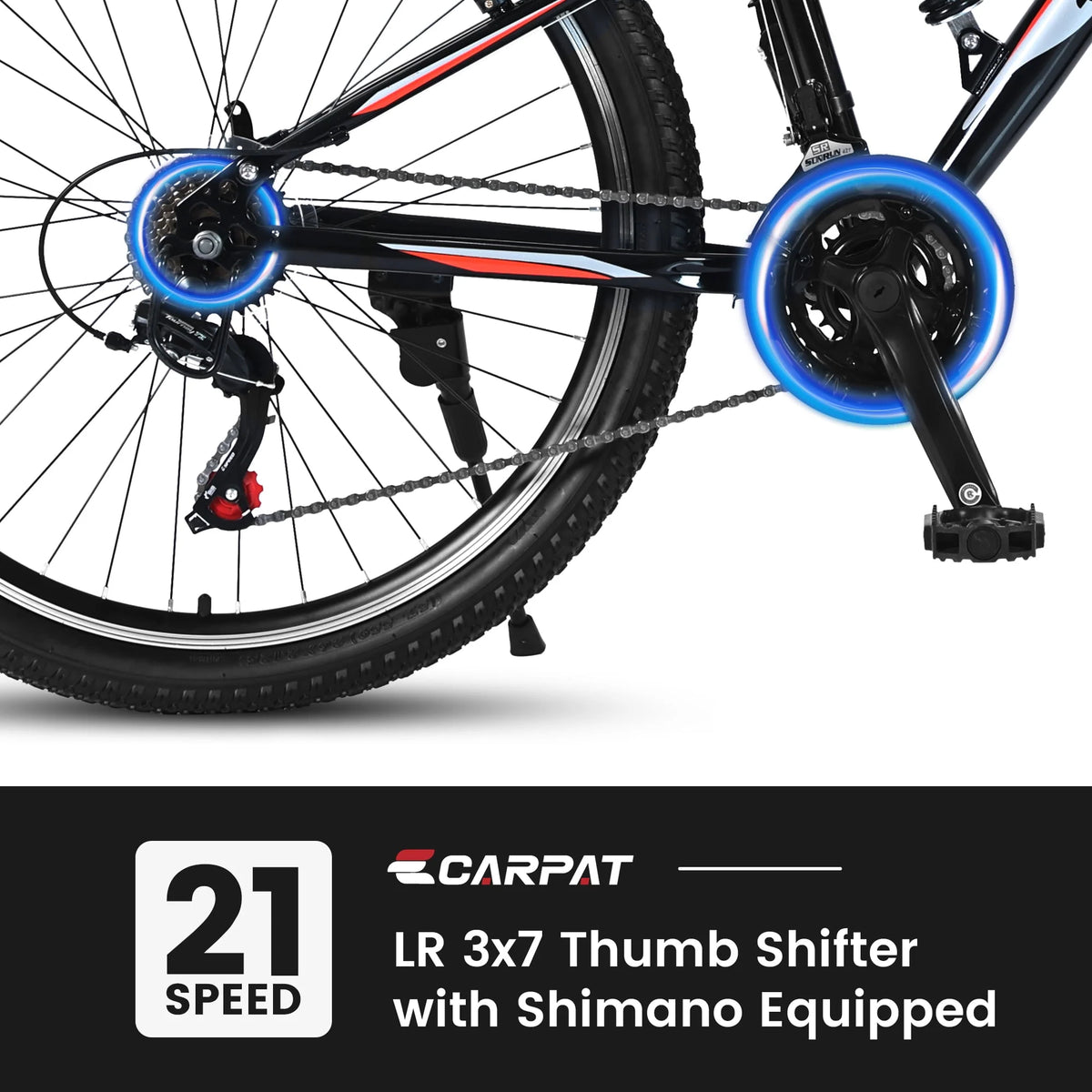 26 inch Black Full Suspension Mountain Bike L701569