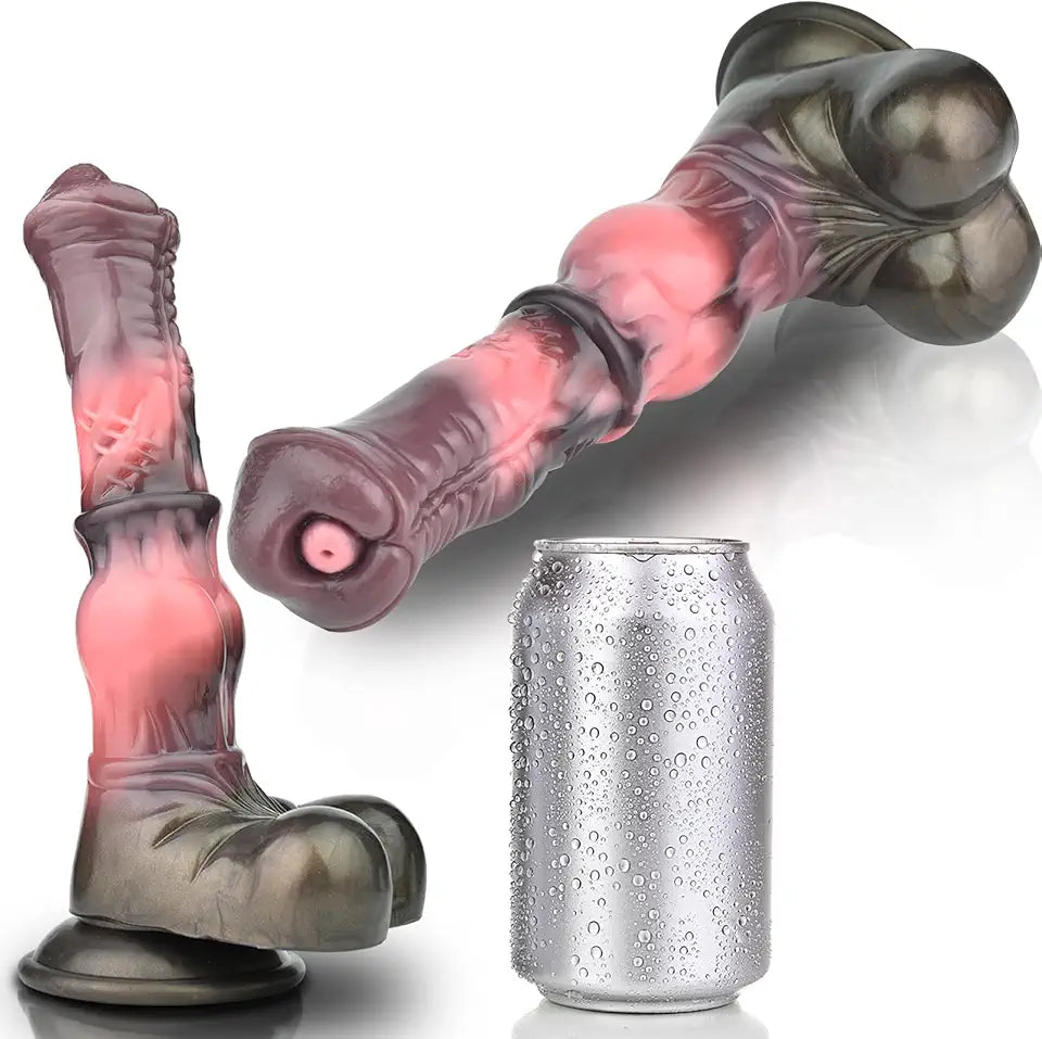 9.8 Inch Soft Colorful Silicone Suction Cup Dildo G26162