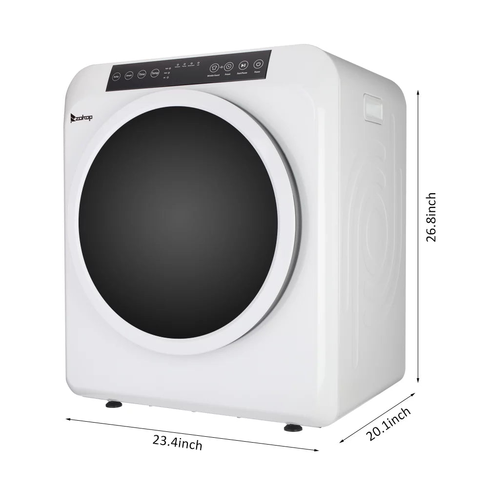 Compact Electric Dryer White X4163