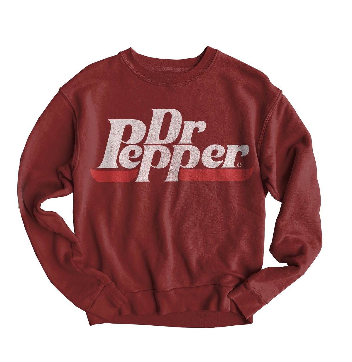 Maroon Long Sleeve Crewneck Jacket F671399