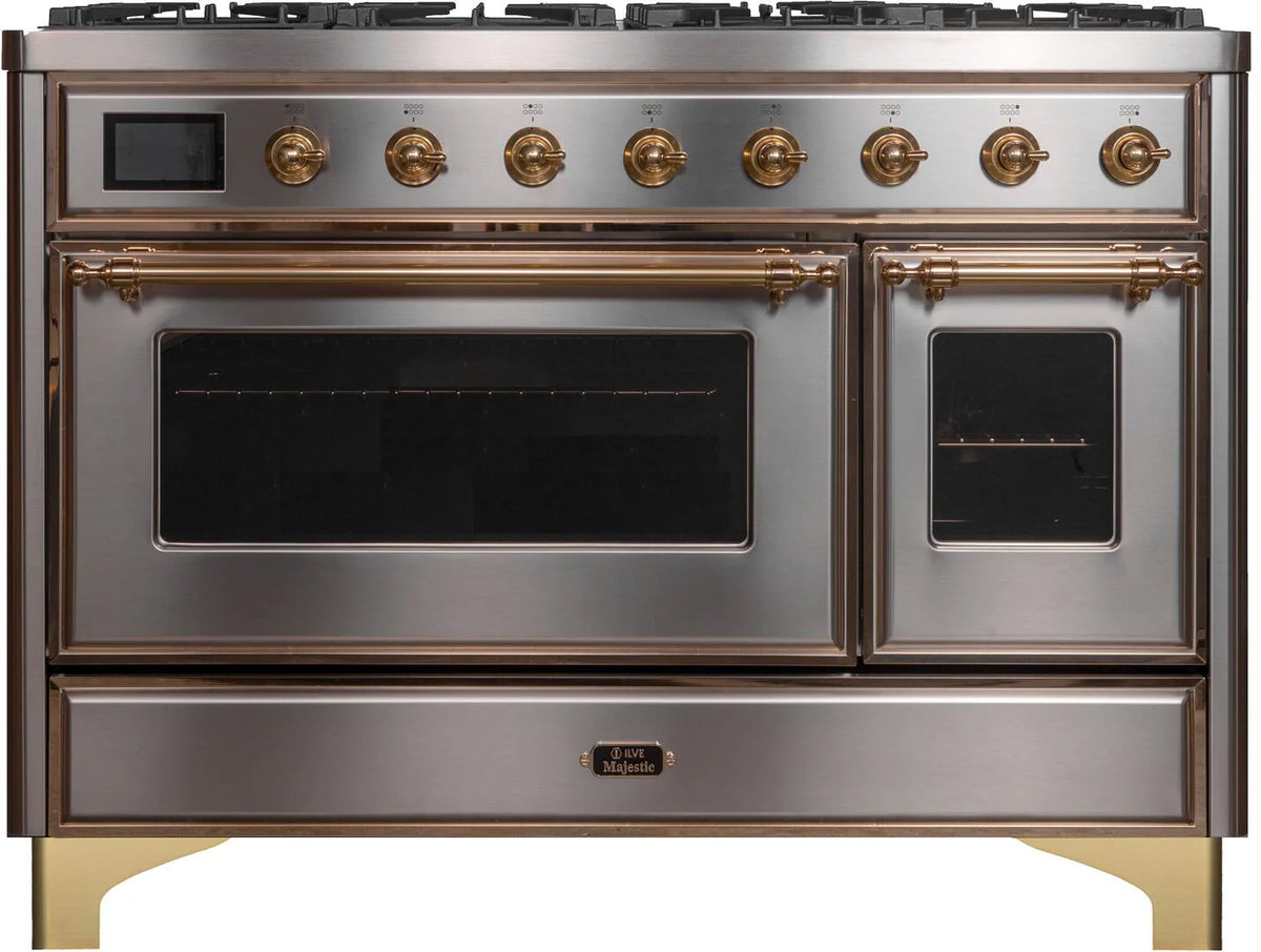 48 Dual Fuel Natural Gas Range Stainless Steel H641725