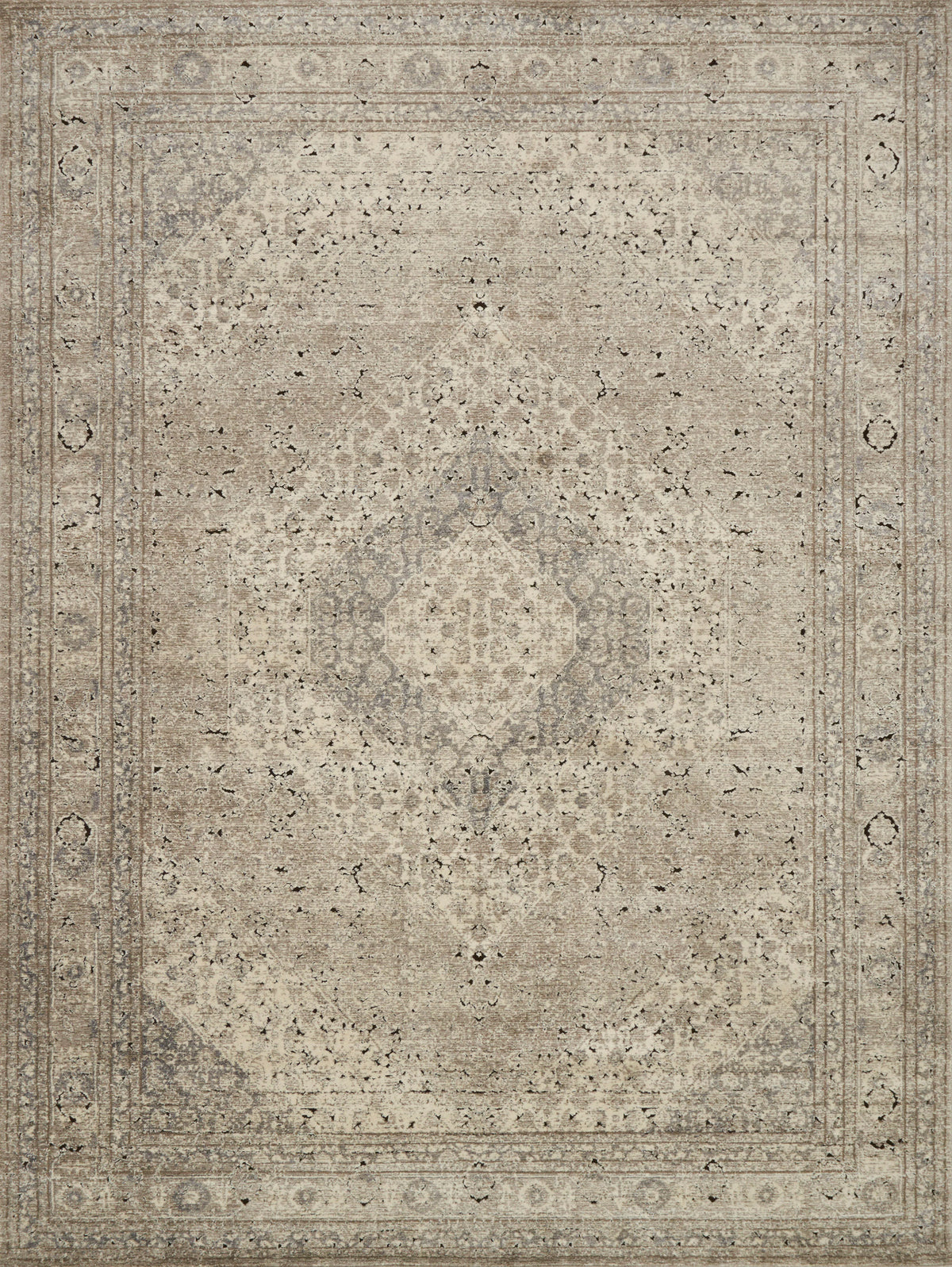 Sand Ivory 6'7 x 9'2 Rug R491709