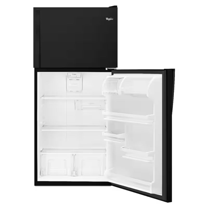 30 in. 18.3 cu. ft. Black Top Freezer Refrigerator N464