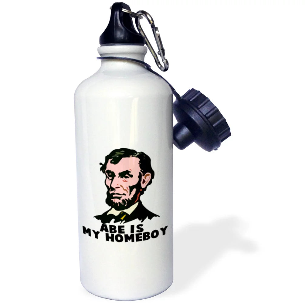 Abe Lincoln Is My Homeboy Water Bottle 21oz C91310