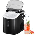 Portable Self-cleaning Nugget Ice Maker with Ice Scoop X106