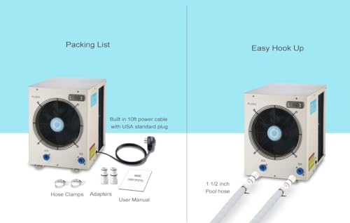 Electric Pool Heater 16184 BTU Titanium Heat Exchanger Z8150