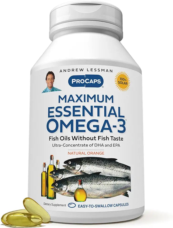 Orange 180 Softgels Omega-3 Q9444