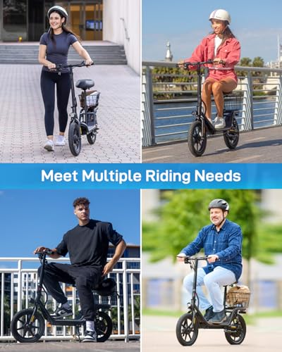14" Electric Scooter with Seat W8588